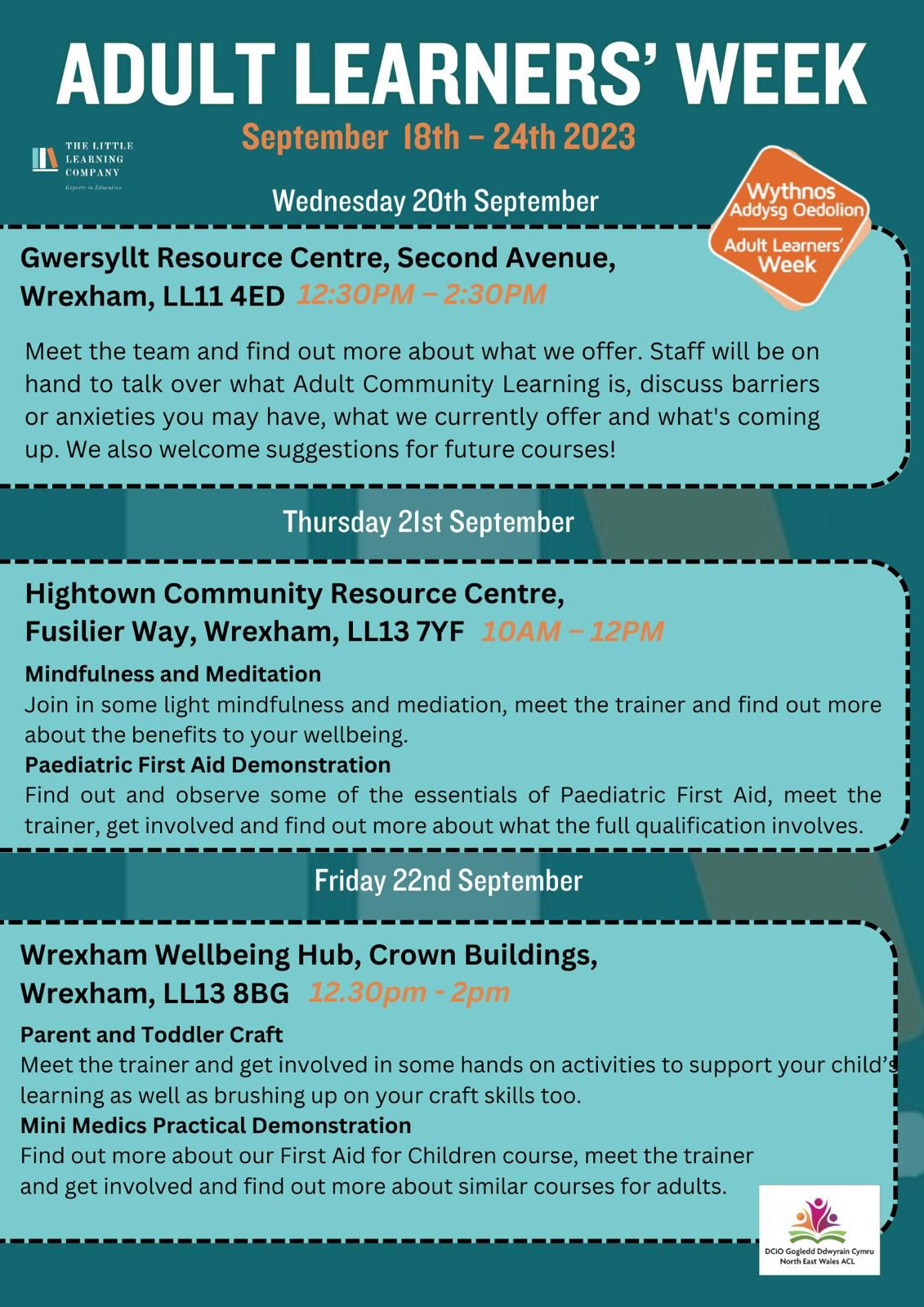 adult-learners-week-taster-sessions-in-wrexham