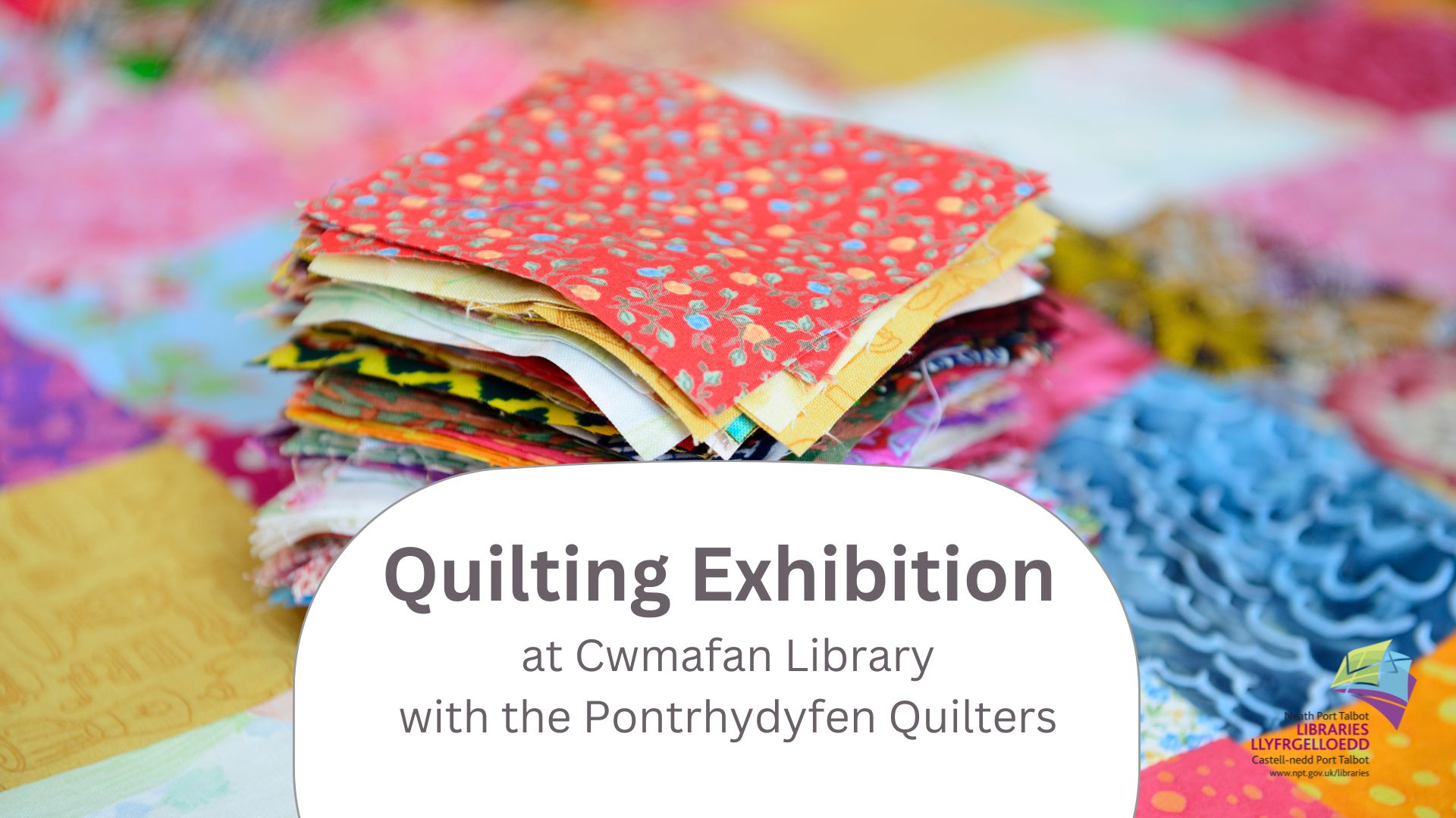 quilting-exhibition-at-cwmafan-library