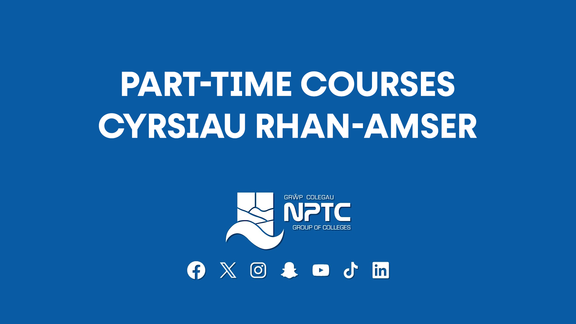 cyrsiau-rhan-amser